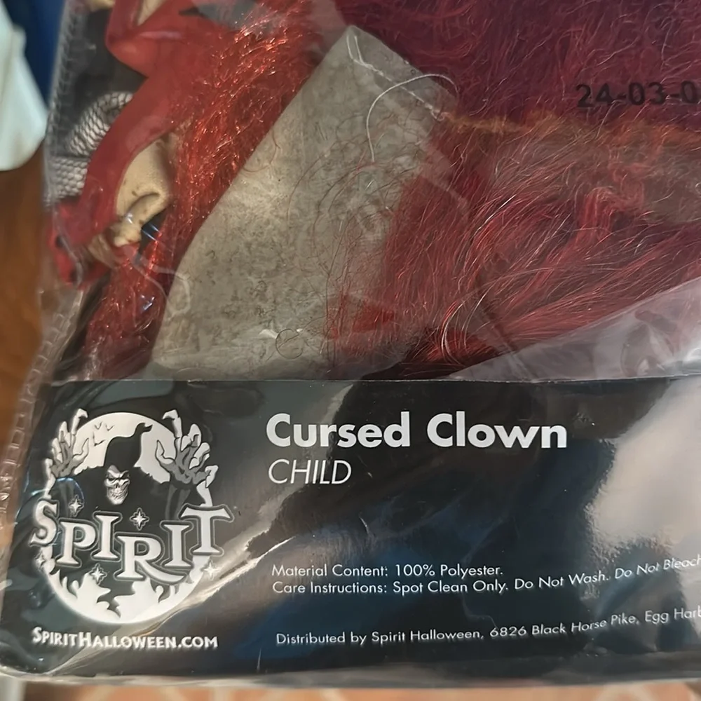 Spirit nwot halloween